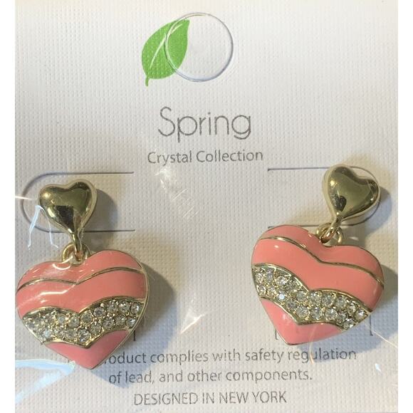 Pierced Earrings Mixed Styles Crystals Rhinestones Enameled Lot Of 6 New - Picture 14 of 14